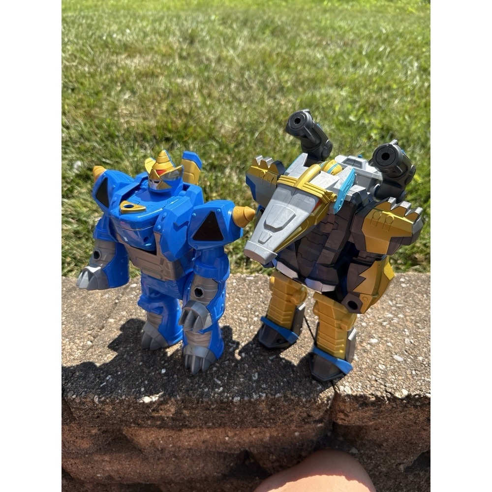 Playskool Power Rangers Morphin Zords Lot –‎ Triceratops & Mastodon Parts Only